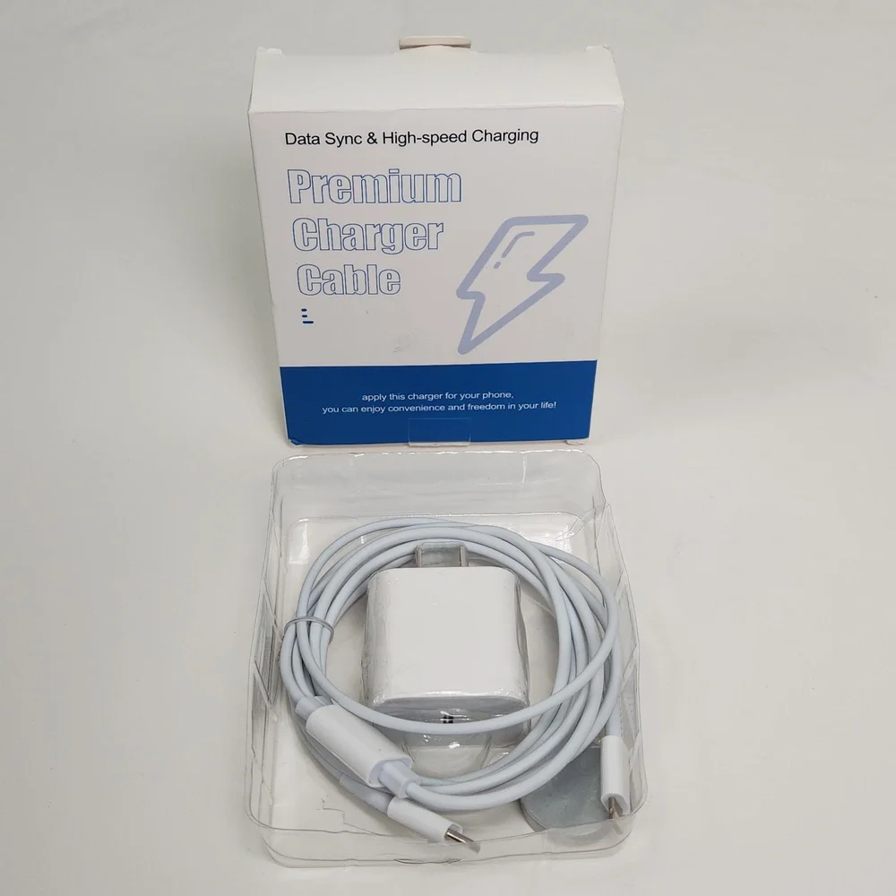 APPLE 2 in 1 Fast Charger/Data For IPhone 14-11, IWatch 8-1, NWT in box